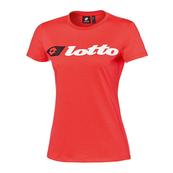 Lotto Athletica Due Logo Camisetas Mujer - Naranjas - Colombia UKQSFWB-93